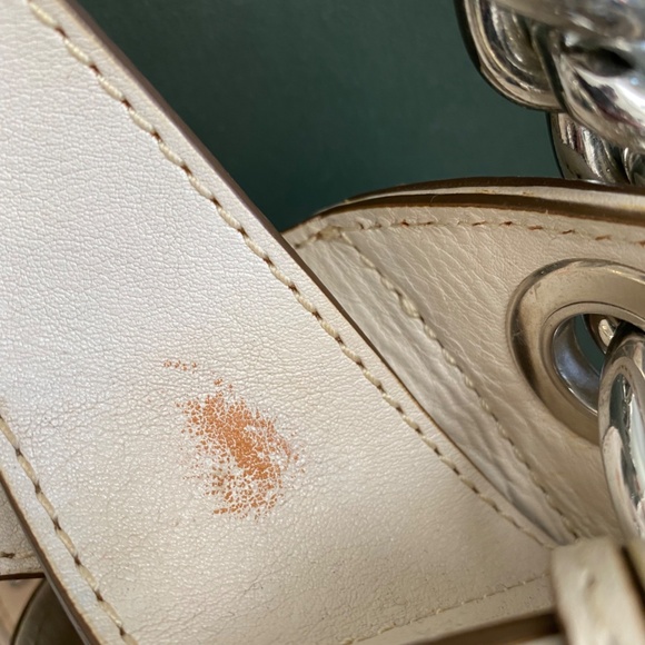 Michael Kors Large White Satchel - Picture 4 of 6